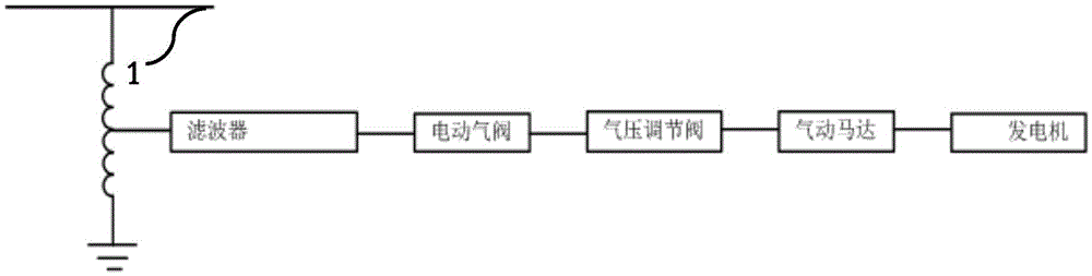 Insulating overhead ground wire based power taking apparatus