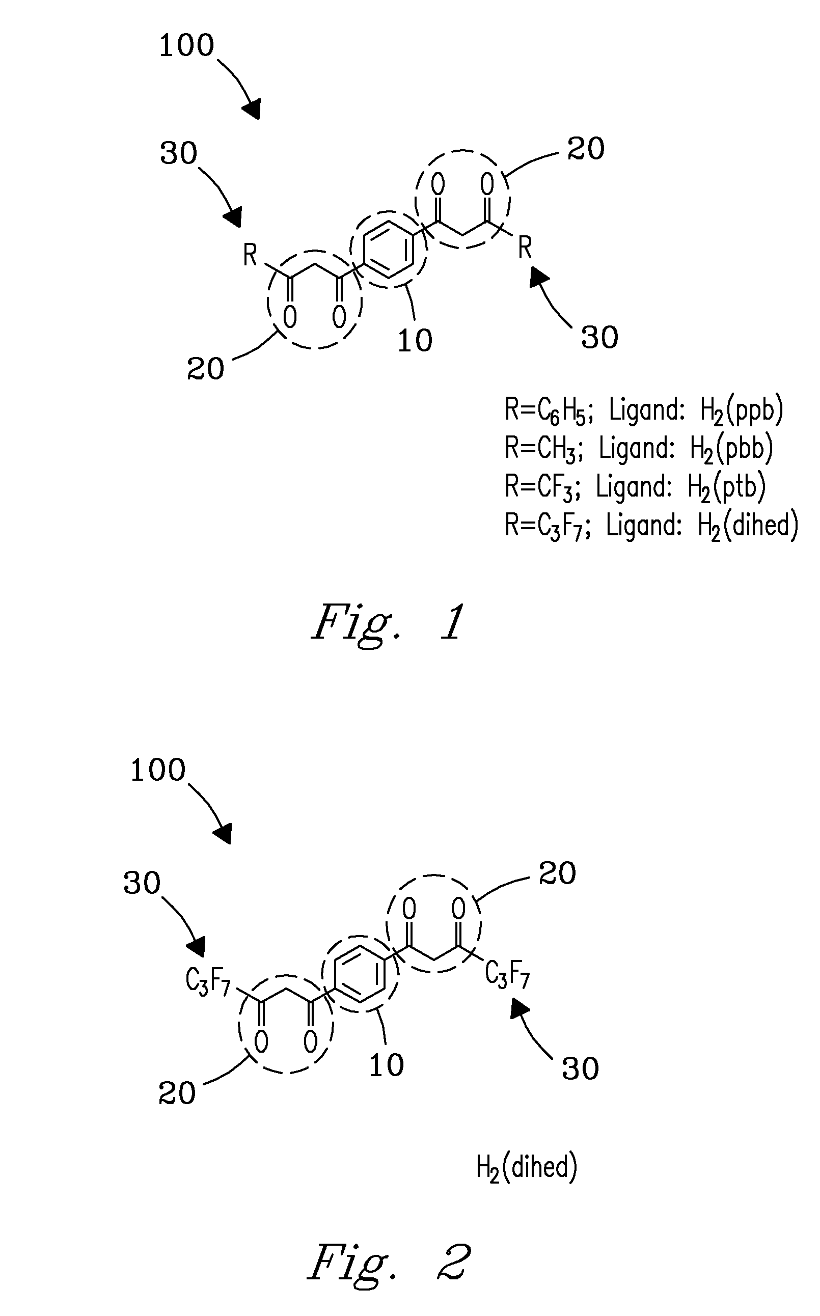 Method and apparatus for selective capture of gas phase analytes using metal beta-diketonate polymers