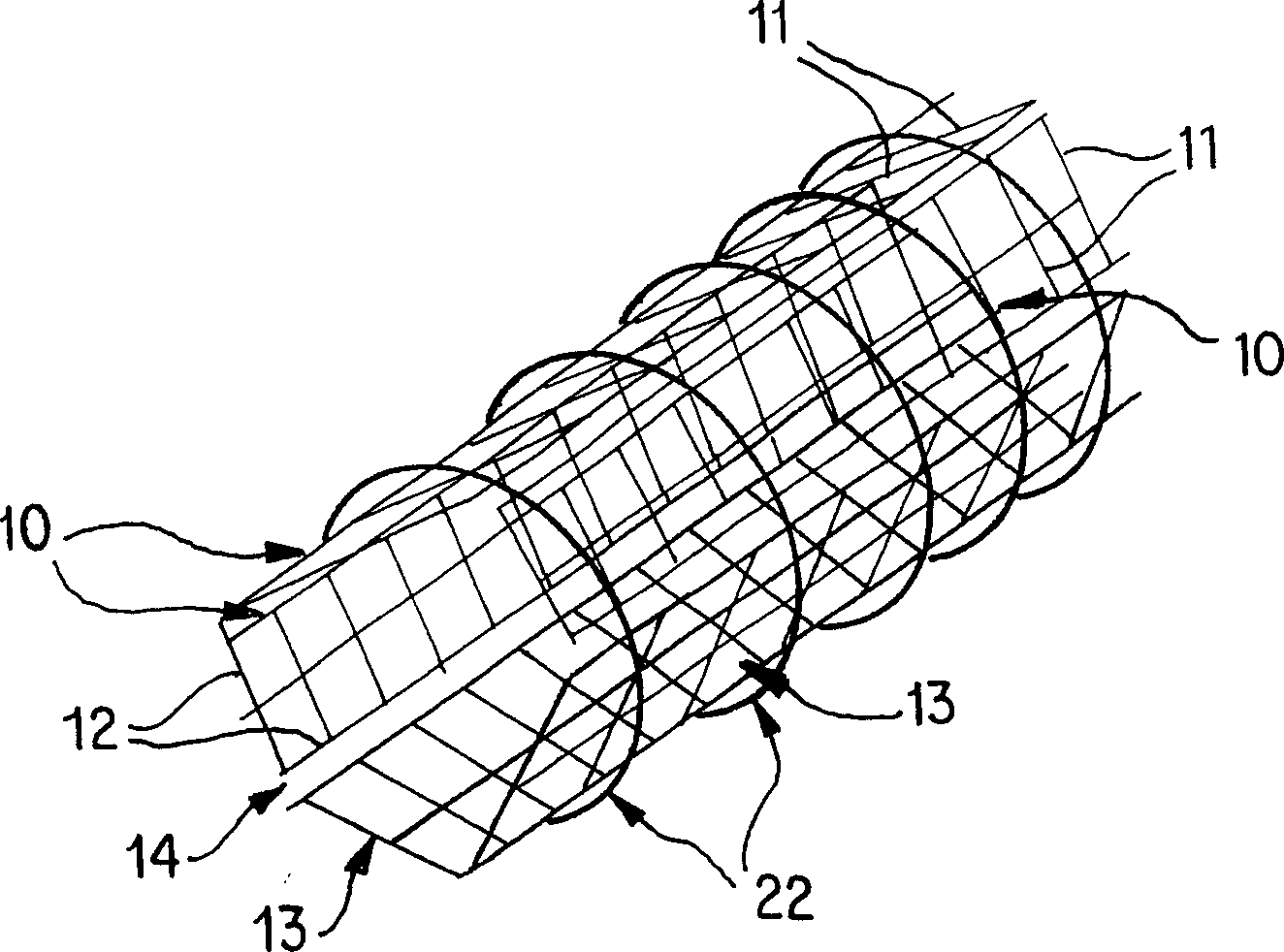 Artificial blood vessel scaffold and artificial organs