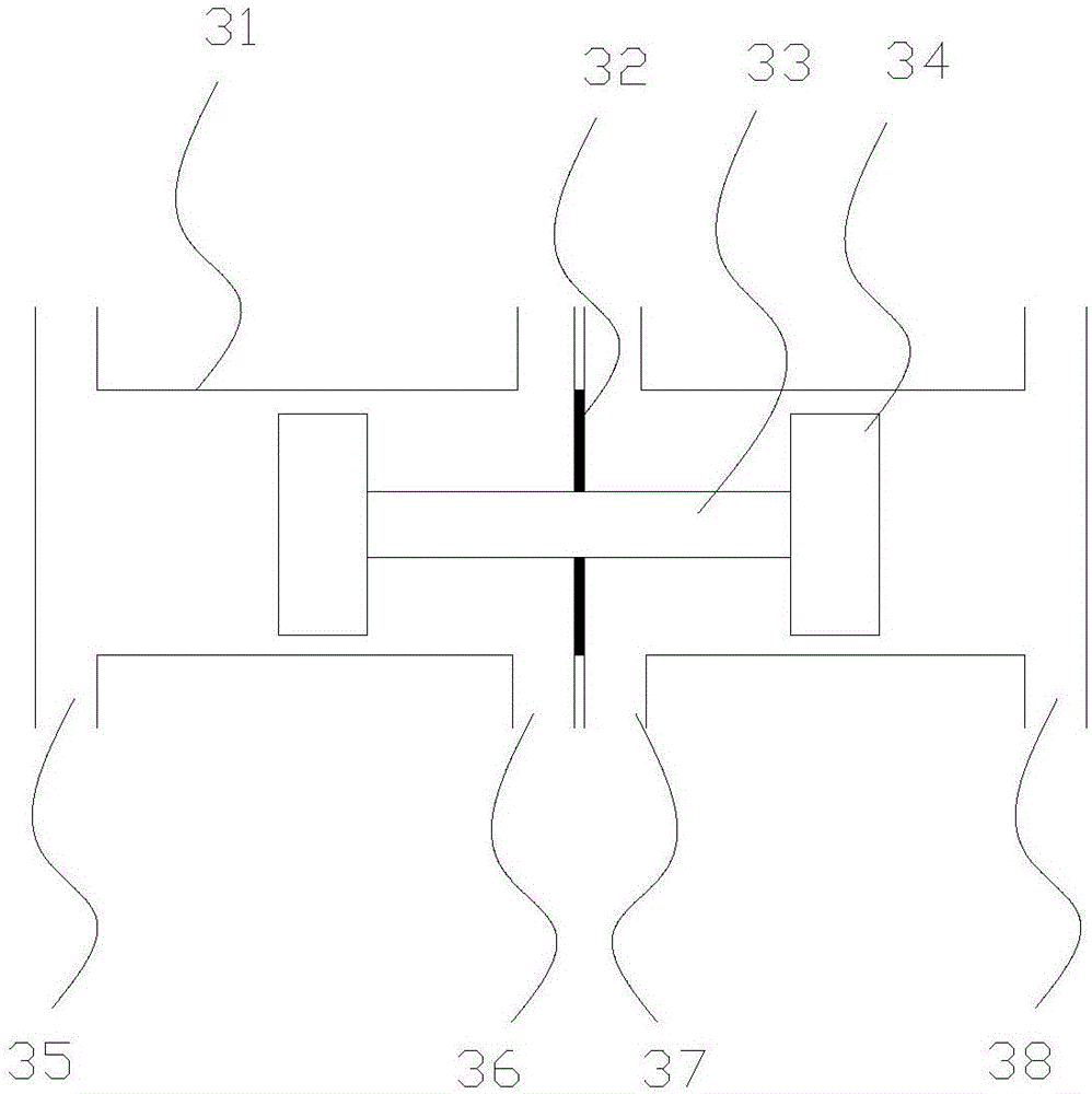 Fluid interconnection suspension fork system realizing multiple functions