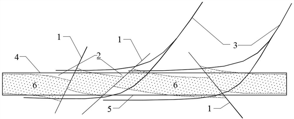 Method for blocking curtain top and bottom boundary fault zone streaming