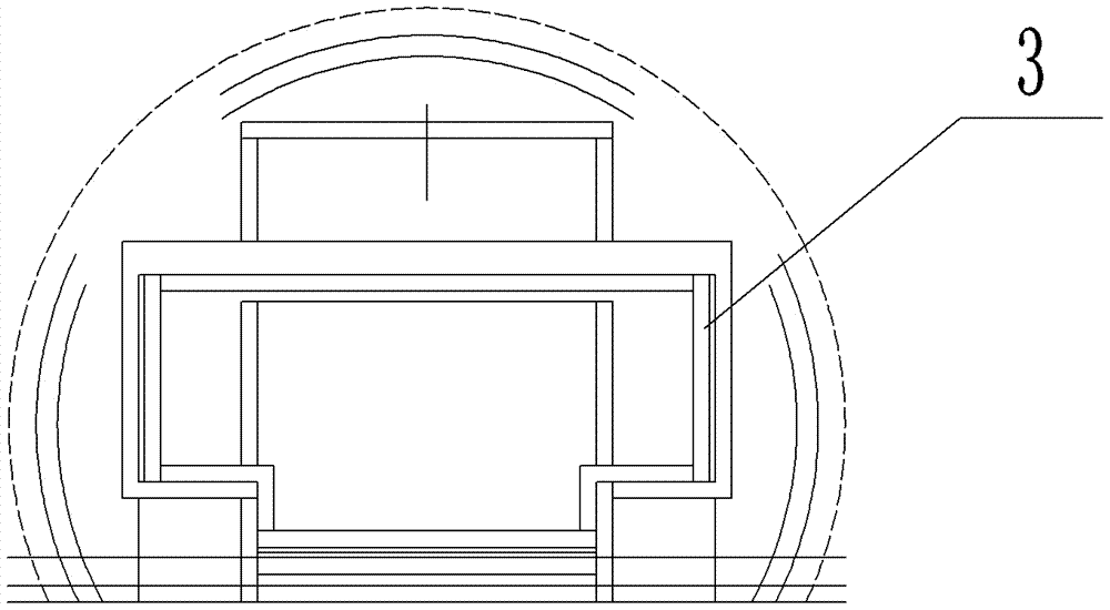 Tunnel construction comprehensive trolley