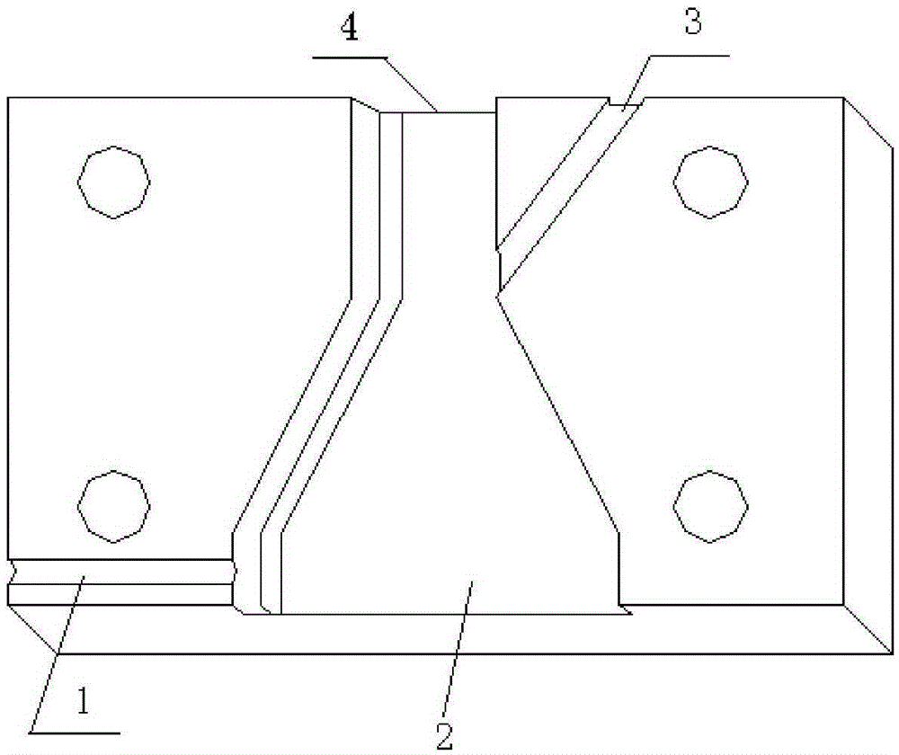 Tail-cover-free embedding process of electric connector and testing method