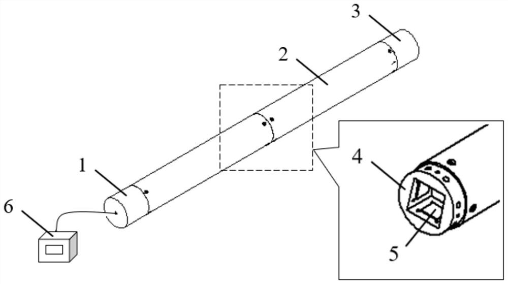 A rapid test device and method for thermal insulation performance of thermal insulation bottle for logging tool