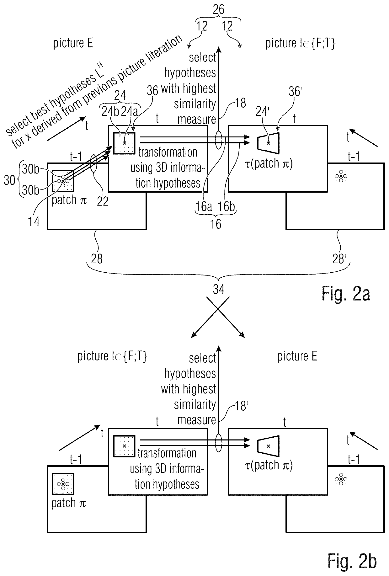 Apparatus and method for performing 3D estimation based on locally determined 3D information hypotheses