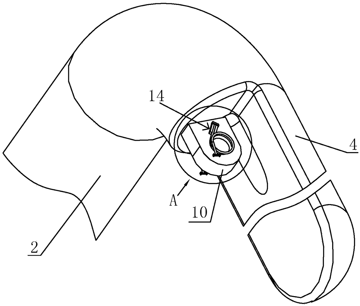 Laparoscope retractor