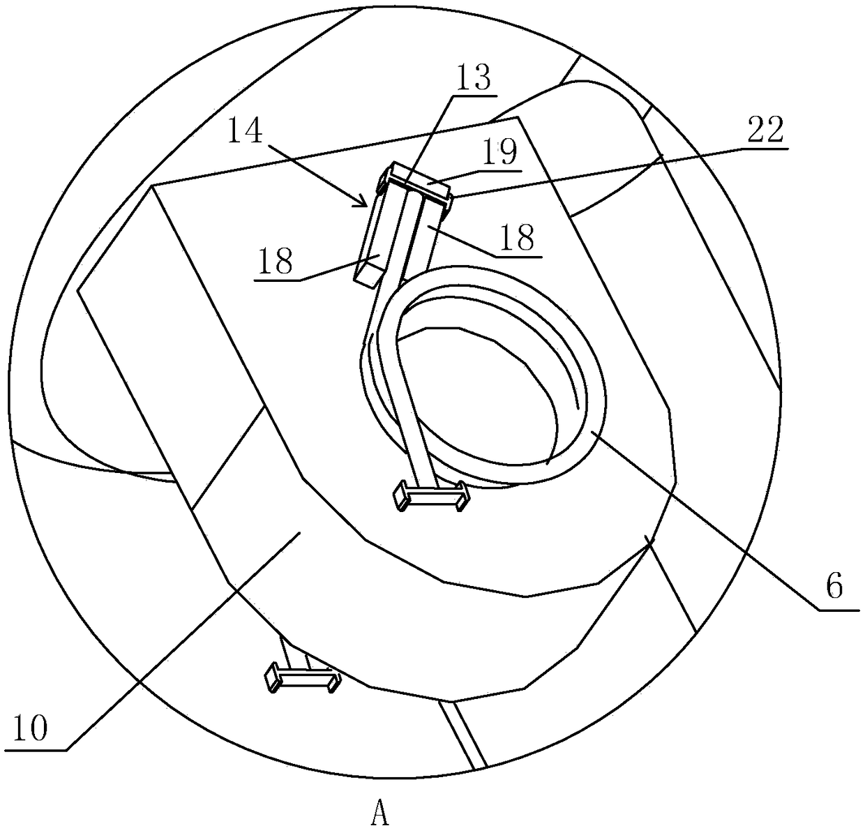 Laparoscope retractor