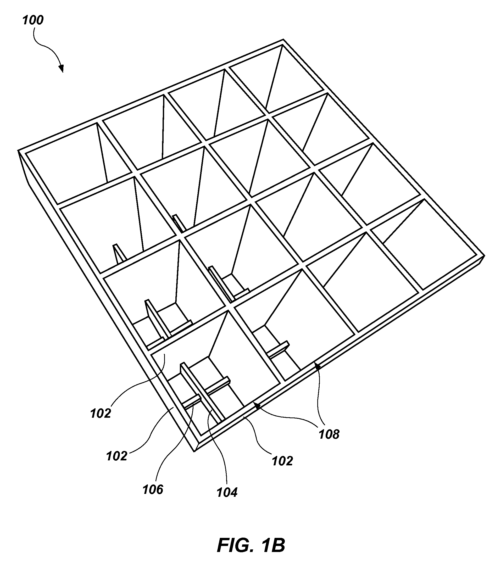 Cushioning elements comprising buckling walls and methods of forming such cushioning elements