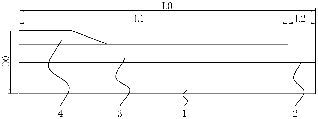 Aluminum edge thickened single-side single-margin aluminum metalized thin film and preparation method thereof