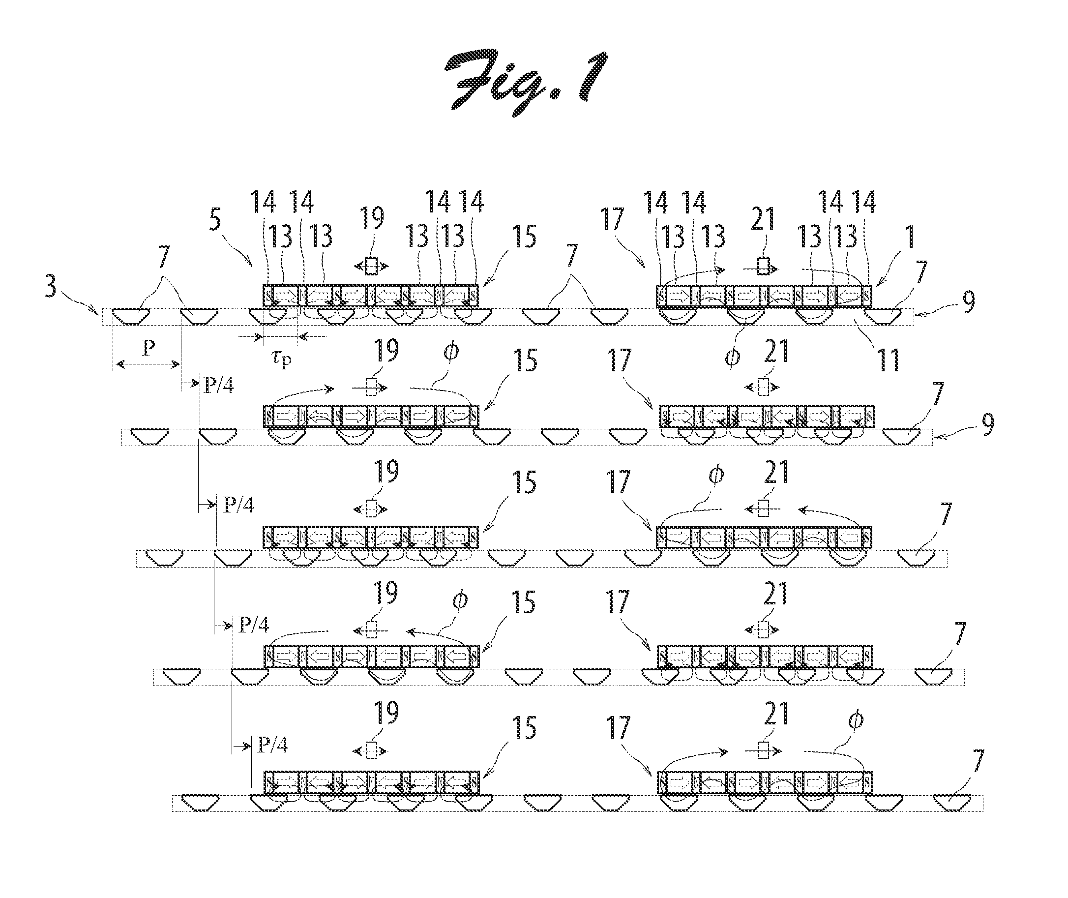 Magnetic encoder with improved resolution