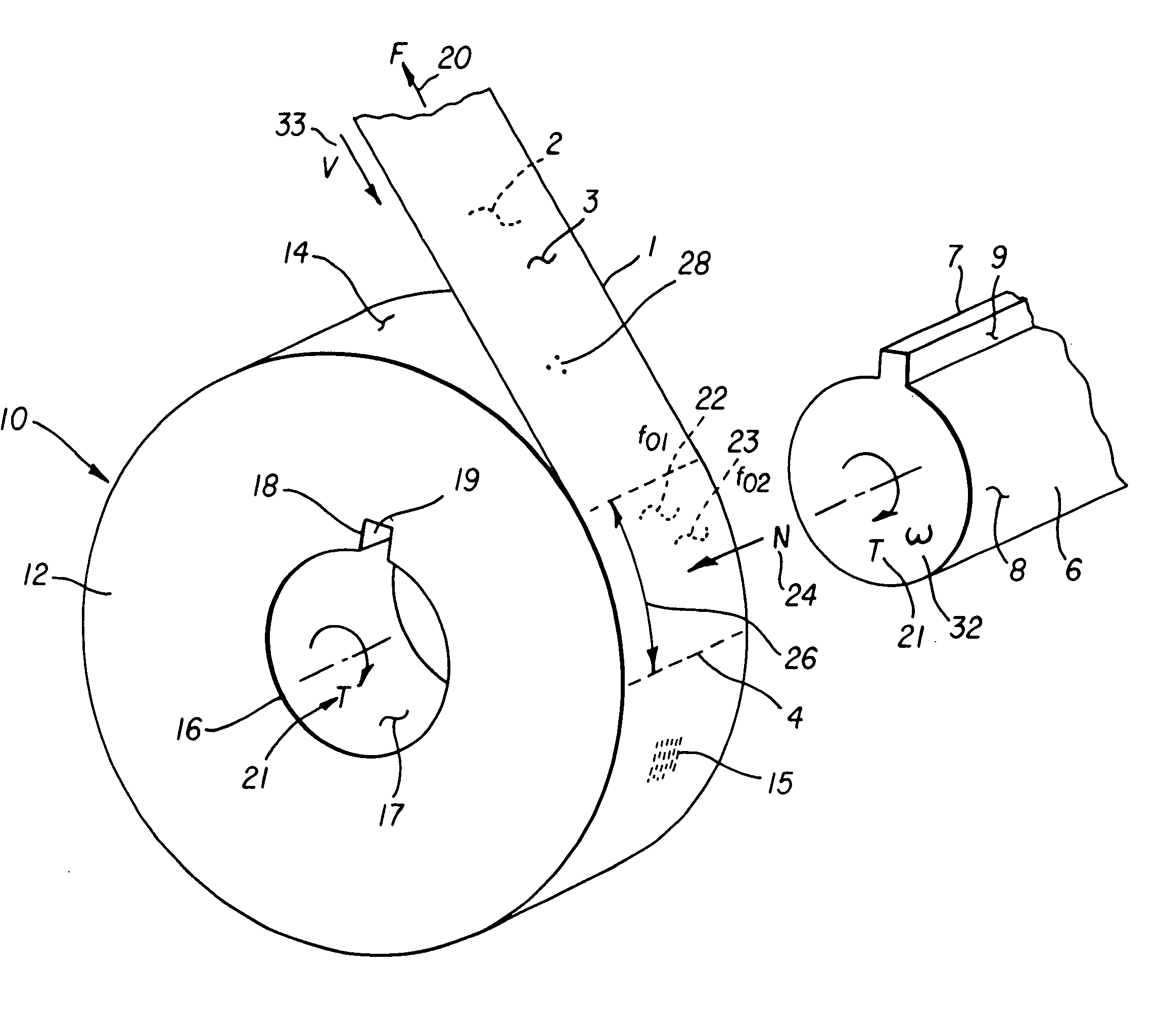 Web-winding device