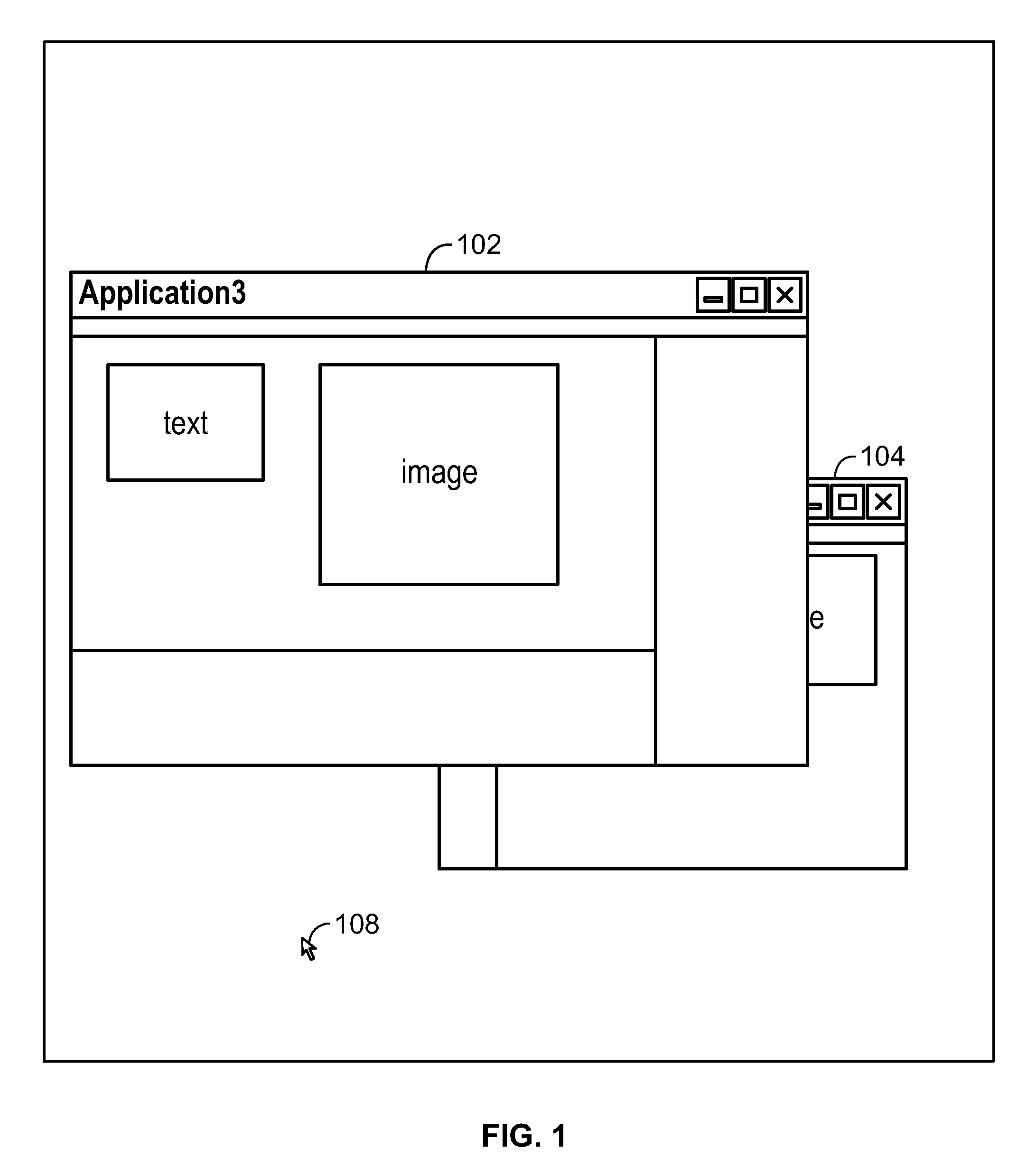 Proximity based transparency of windows aiding in obscured window selection