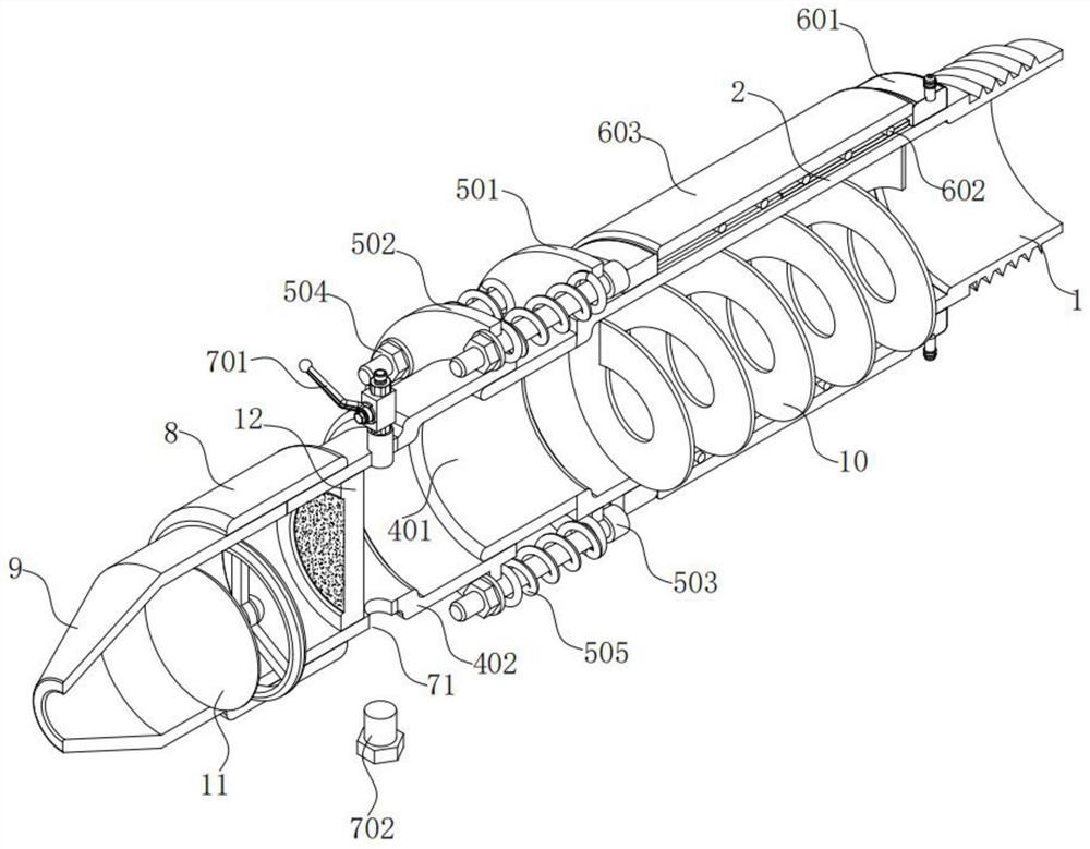 Injection head and injection mechanism of injection molding machine