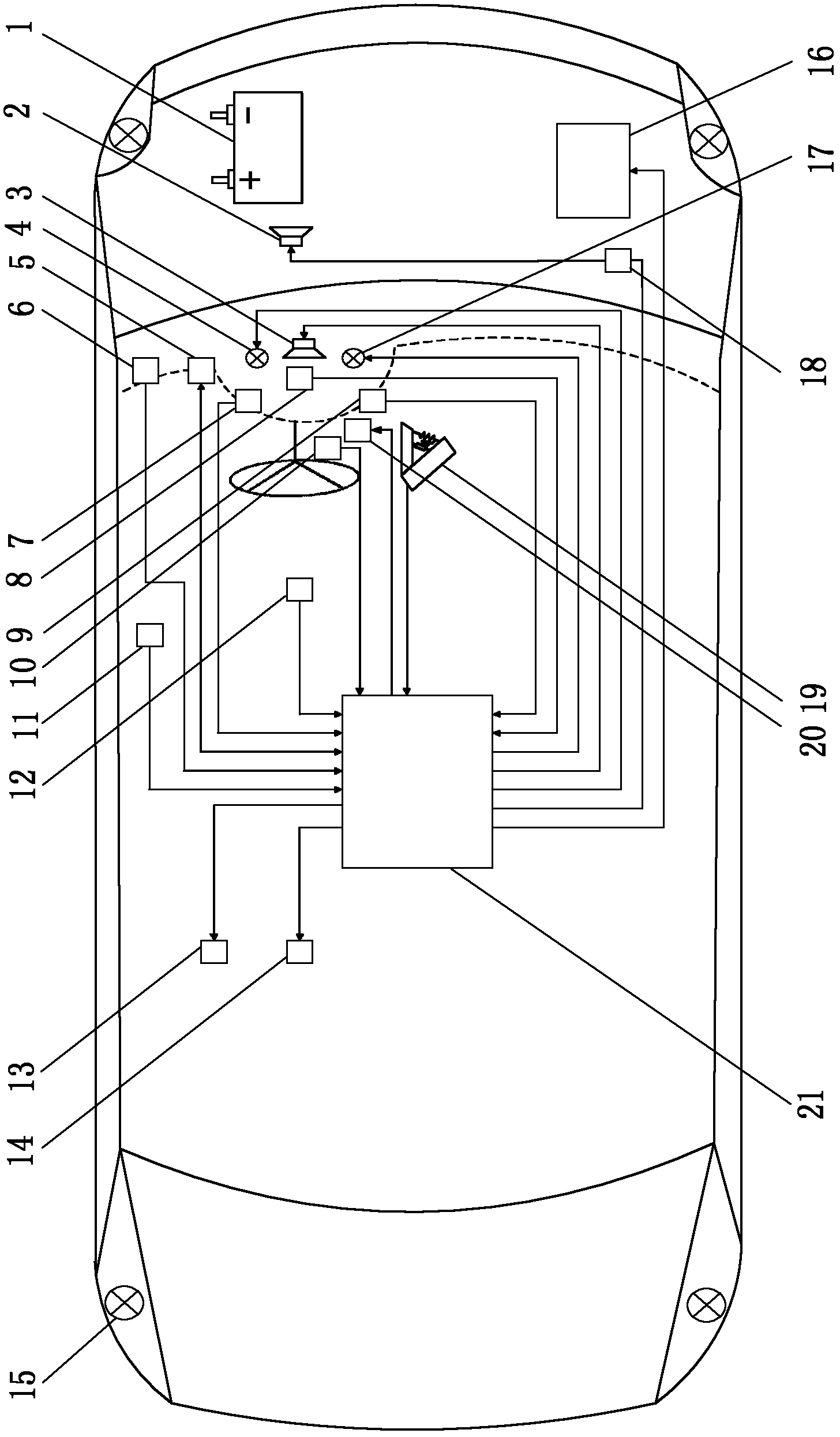 Warning and intervention system for drunk driving of drivers and operation and control method of warning and intervention system for drunk driving of drivers