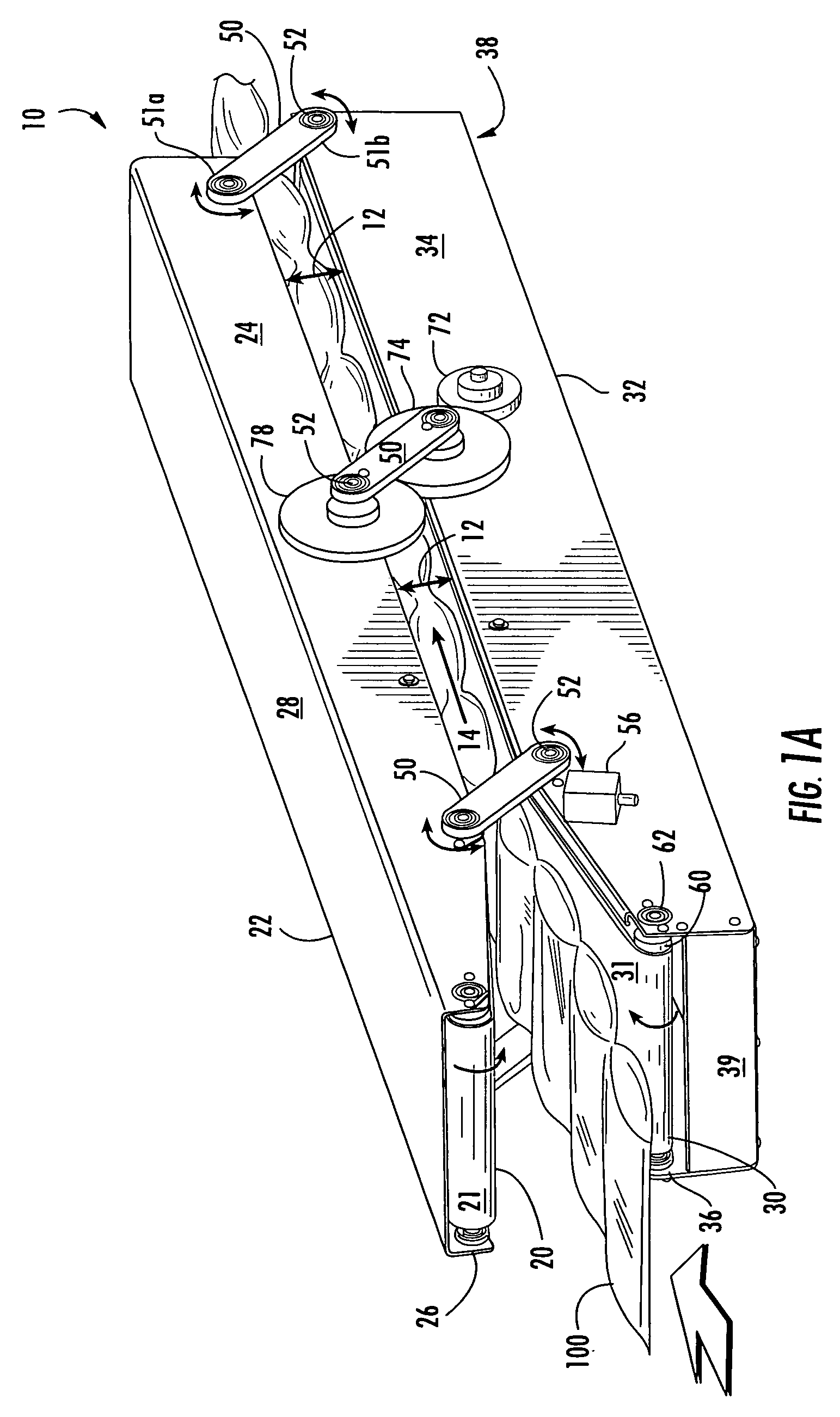 Apparatus and system for detecting under-filled cushions