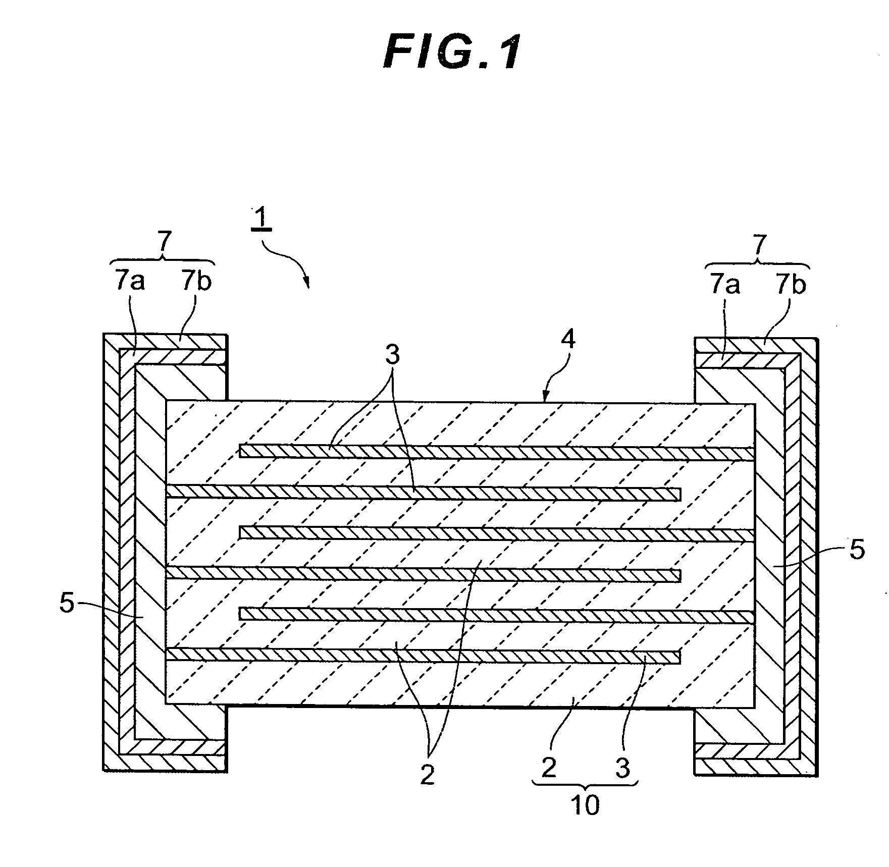 Stacked electronic part and method of manufacturing the same