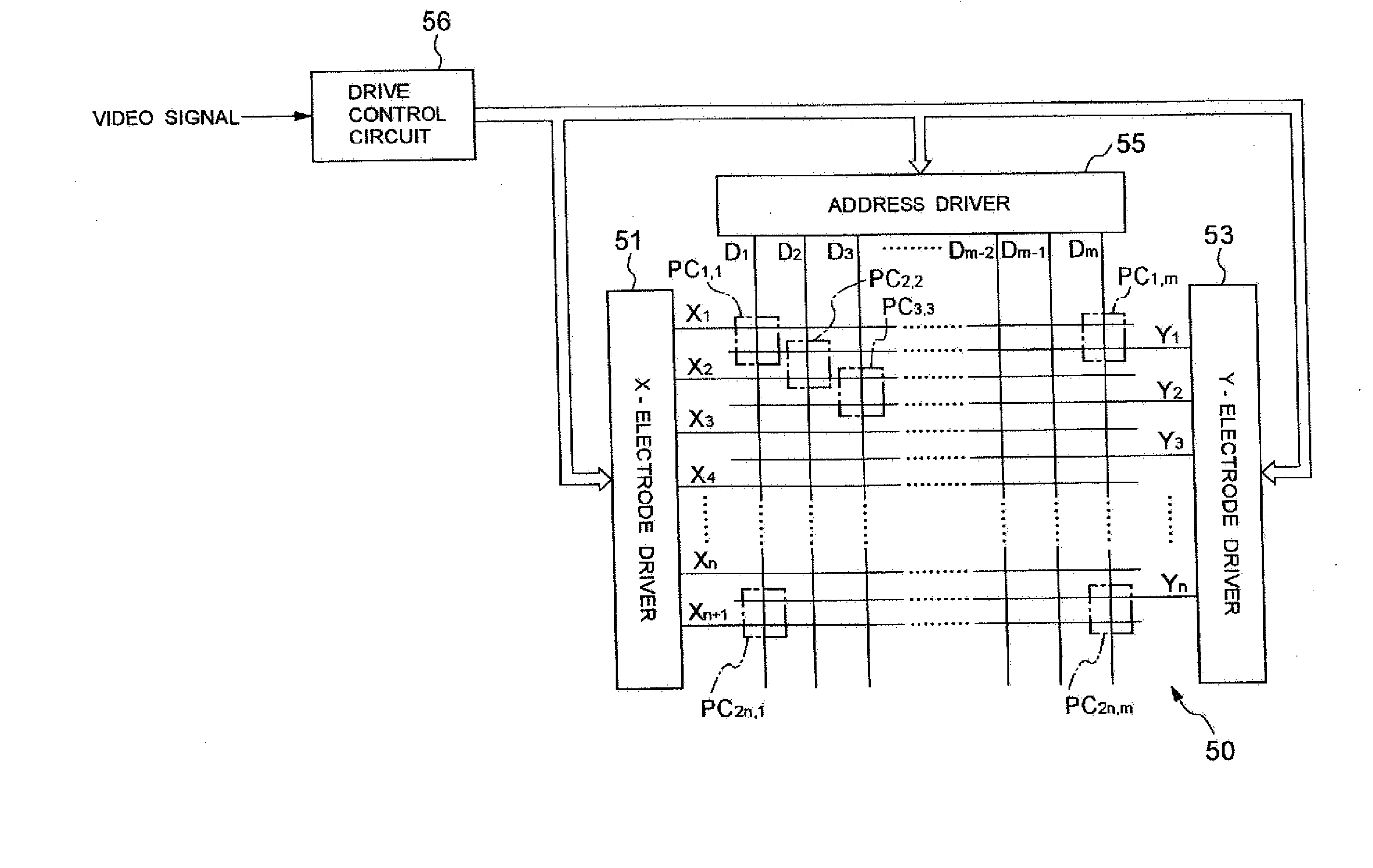 Plasma display panel and drive method therefor