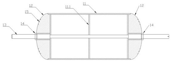 Apparatus and method for forming large-size winding composite material ring