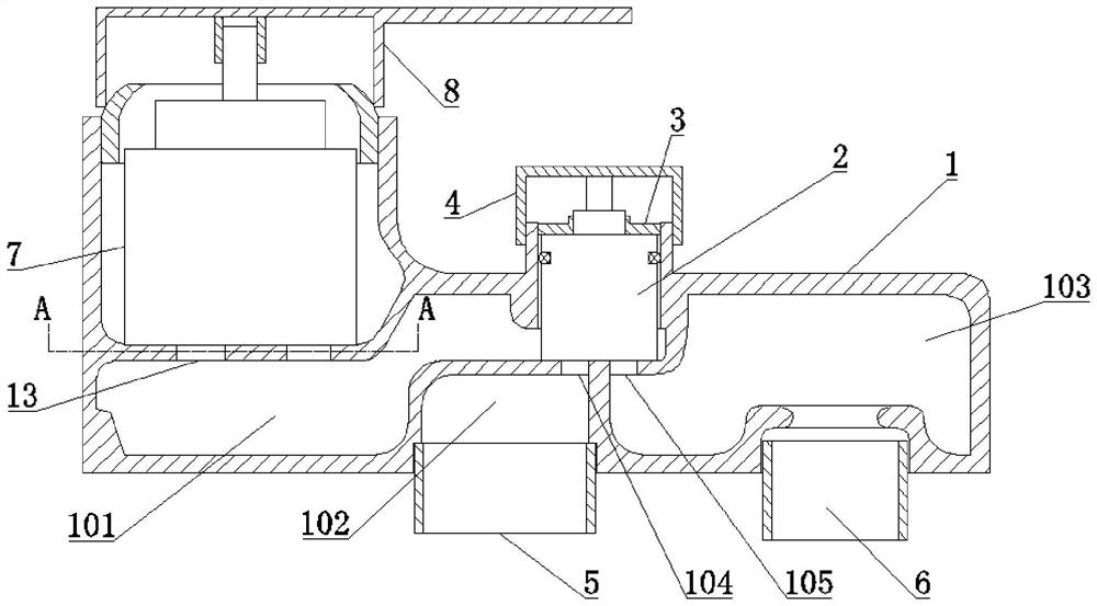 Faucet with water diversion function