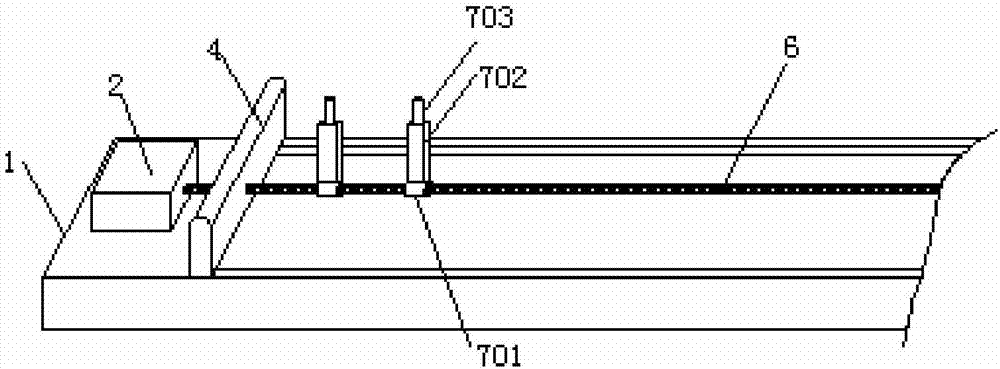 Logistics sorting and conveying device