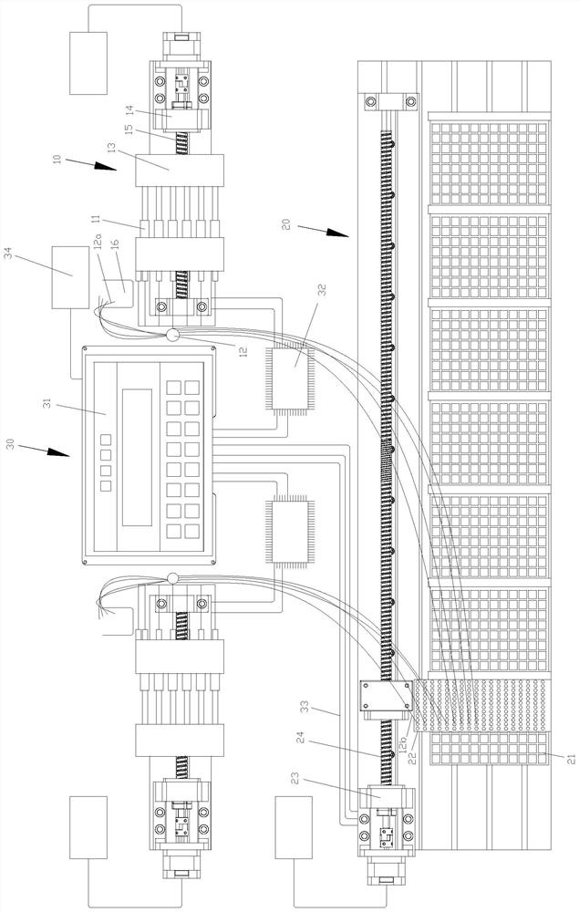 High-precision adjustable multi-channel filling system and filling method