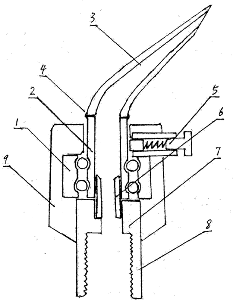 Agricultural rotary water spray nozzle