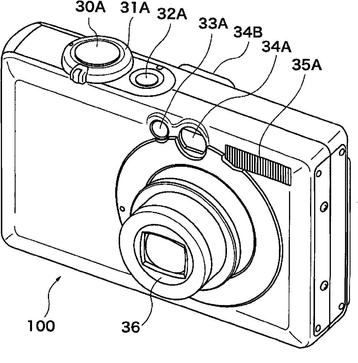 Retractable lens barrel with high shock resistance