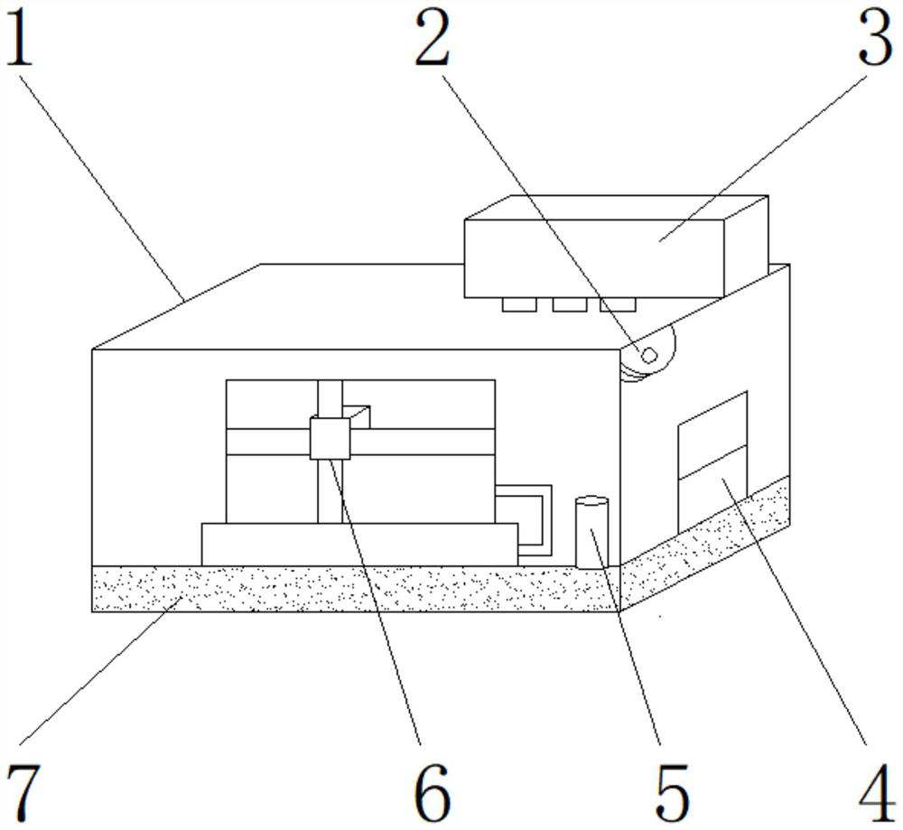 Plastic spraying equipment for processing anti-corrosion reinforcing steel bar