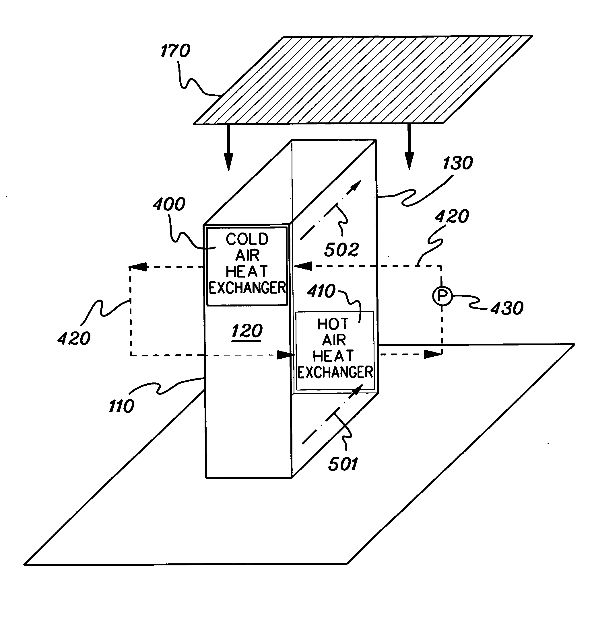 Apparatus and method for facilitating cooling of an electronics rack employing a closed loop heat exchange system