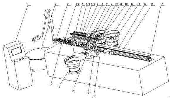 Fully-automatic intelligent manufacturing equipment for railway dropper wires