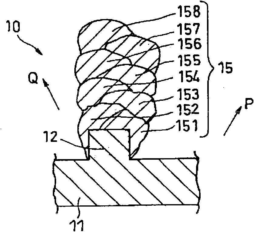 Electrode for electrochemical device and electrochemical device using the same