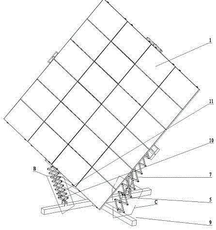 Omnidirectional tracking photovoltaic power generation equipment