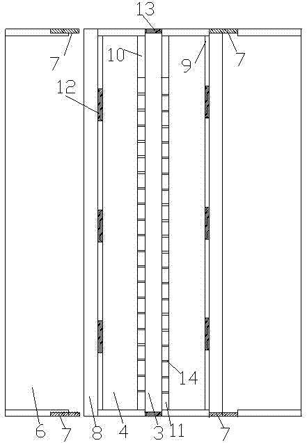 Dual-row type donkey house