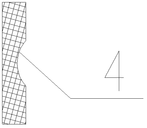 Large tank singe-face-weld double-face-forming method and weld joint forming pad