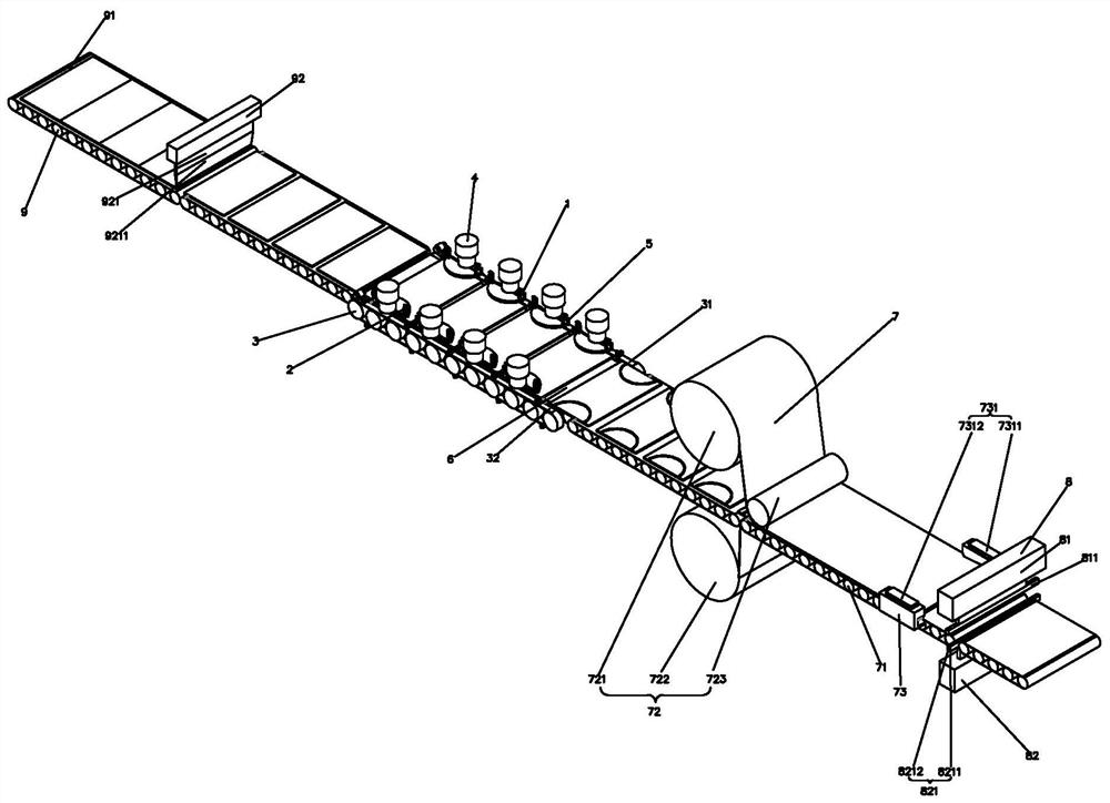 Mask production device and method