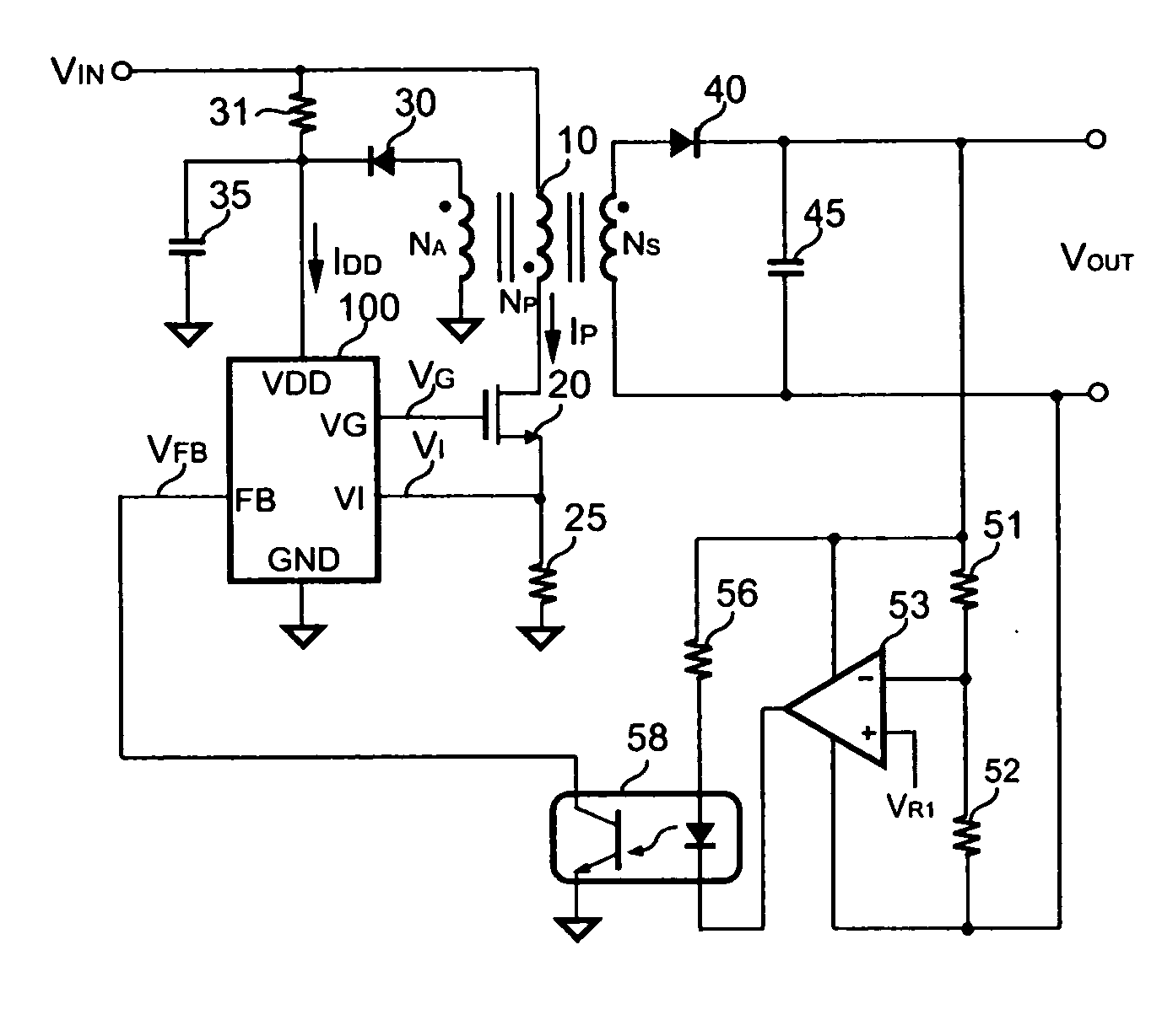 Control circuit having two-level under voltage lockout threshold to improve the protection of power supply