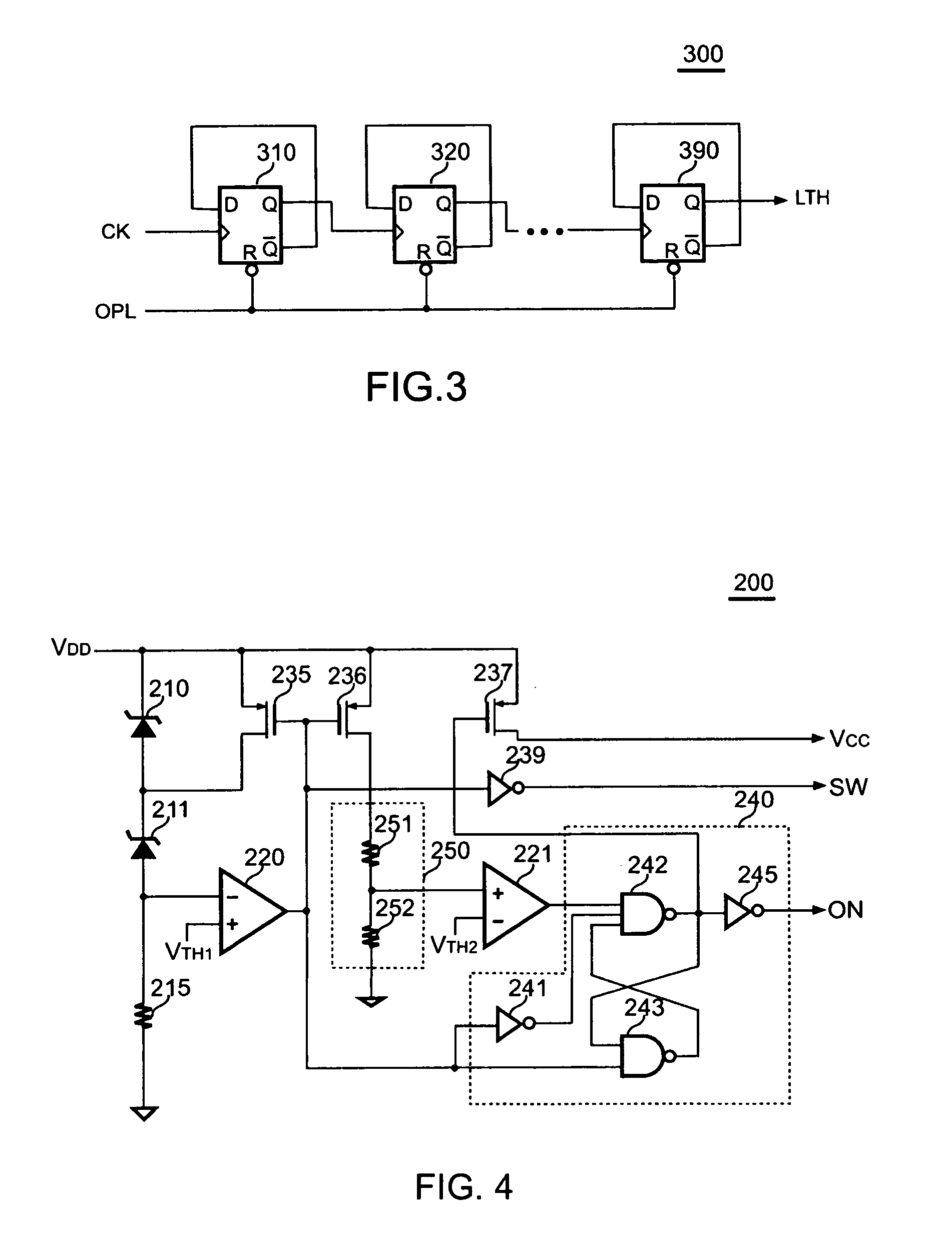 Control circuit having two-level under voltage lockout threshold to improve the protection of power supply