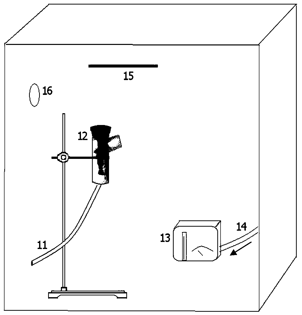 Air disinfection effect pipeline evaluating system