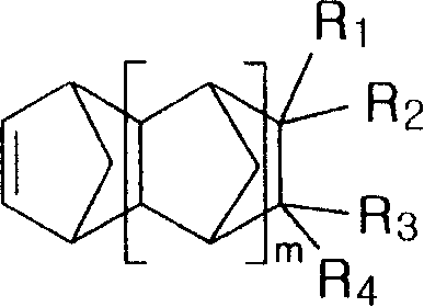 Negative C-plate type optical anisotropic film comprising poly cycloolefin and method for preparing the same