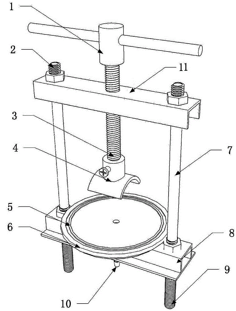 Portable in-situ density sensor calibration instrument