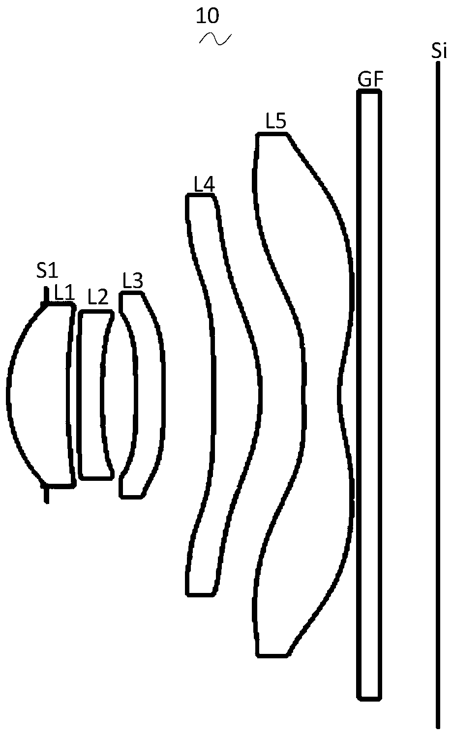 Camera shooting optical lens