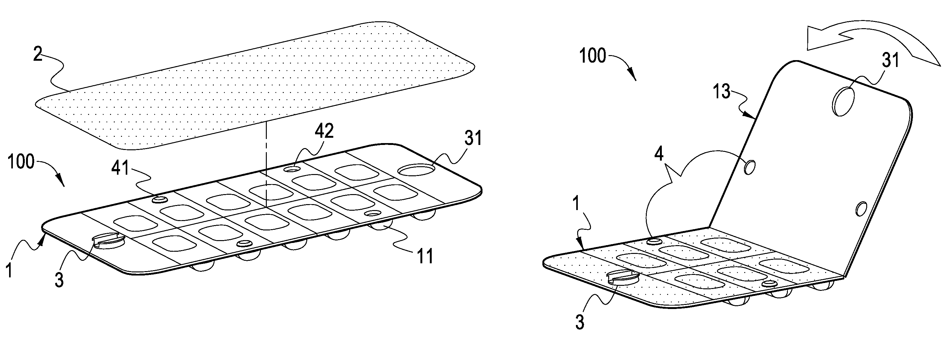 Safe packaging container