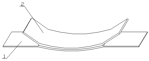 Ankle joint covering type easy-to-uncover plaster