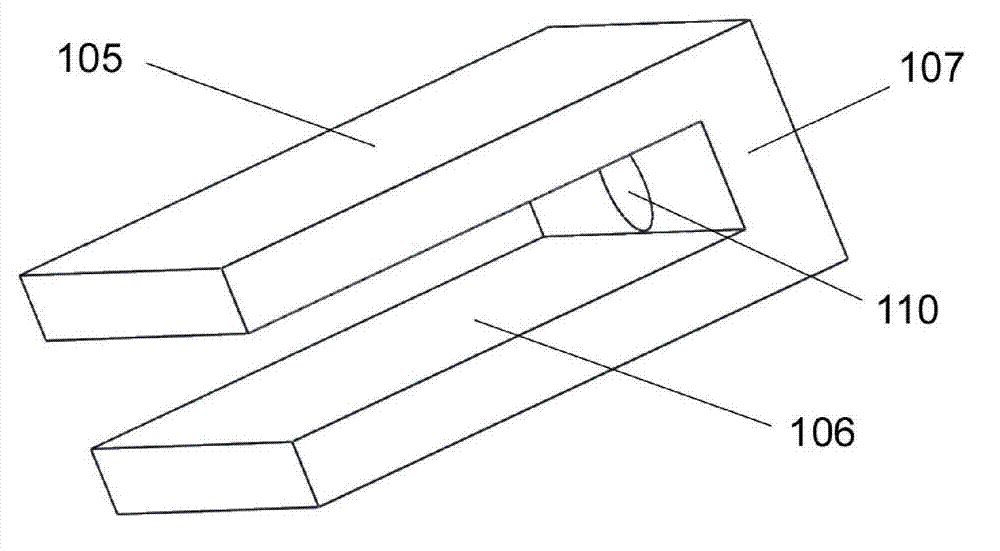 Sample rod for transmission electron microscope added with magnetic field