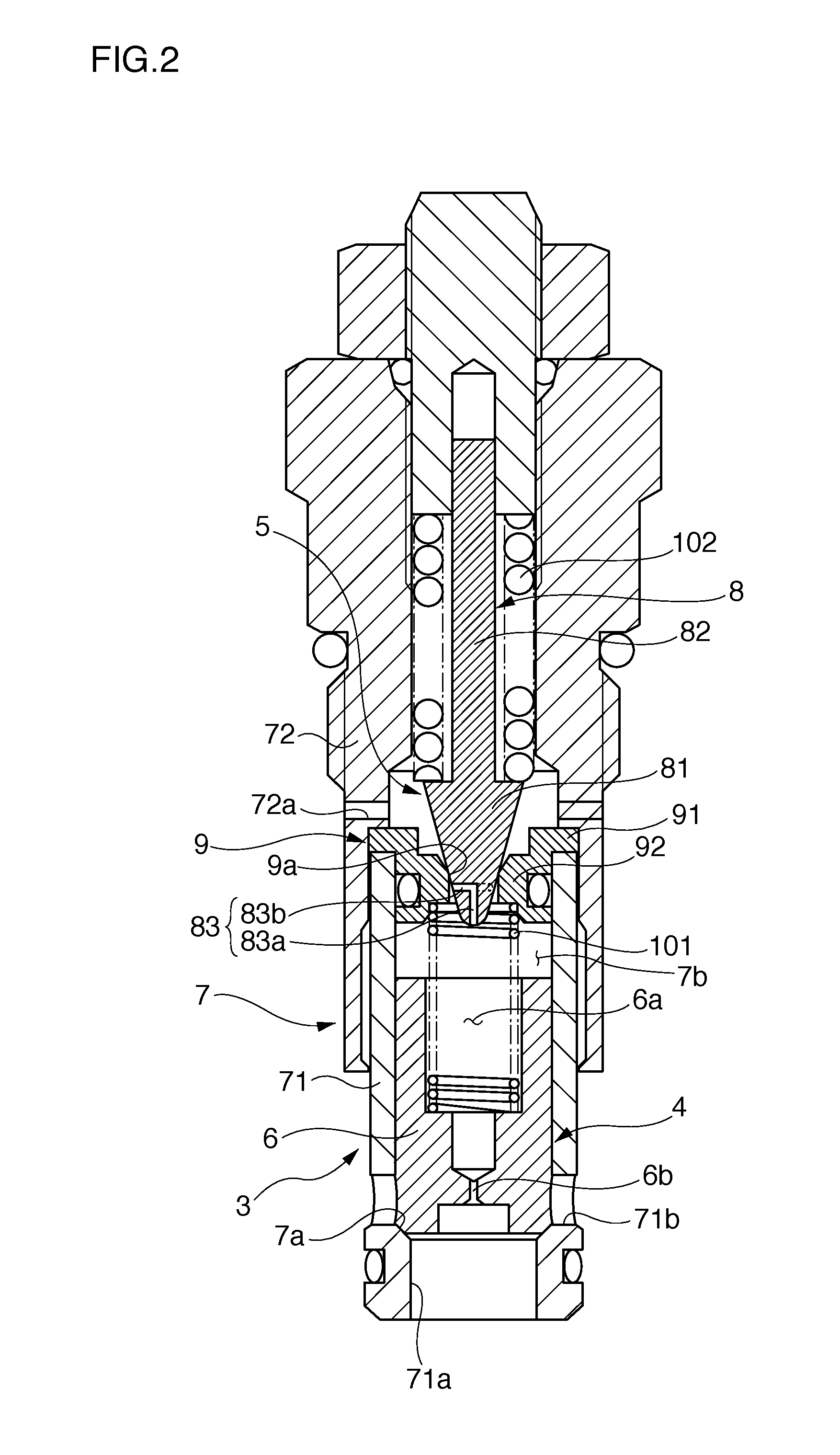 Pressure control valve and control valve