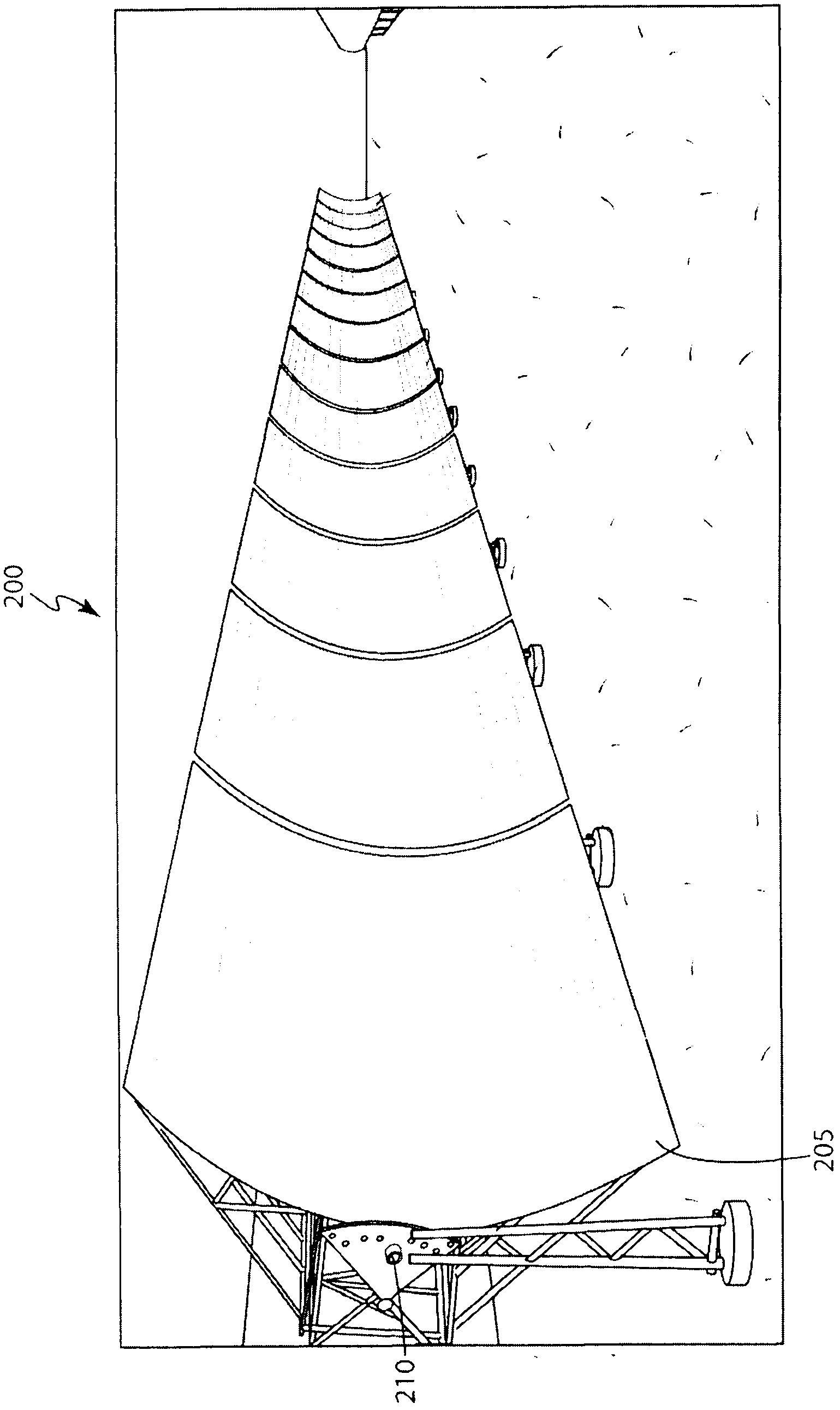 System and method for heating feedwater using a solar heating system