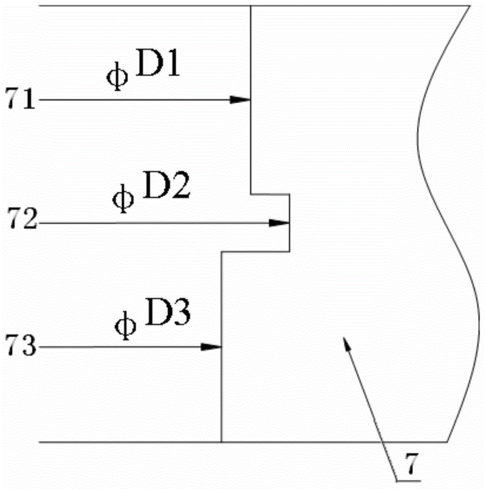 Hot demounting method for roll collar of horizontal roll of rolling mill