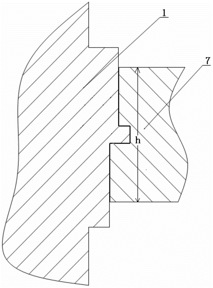 Hot demounting method for roll collar of horizontal roll of rolling mill