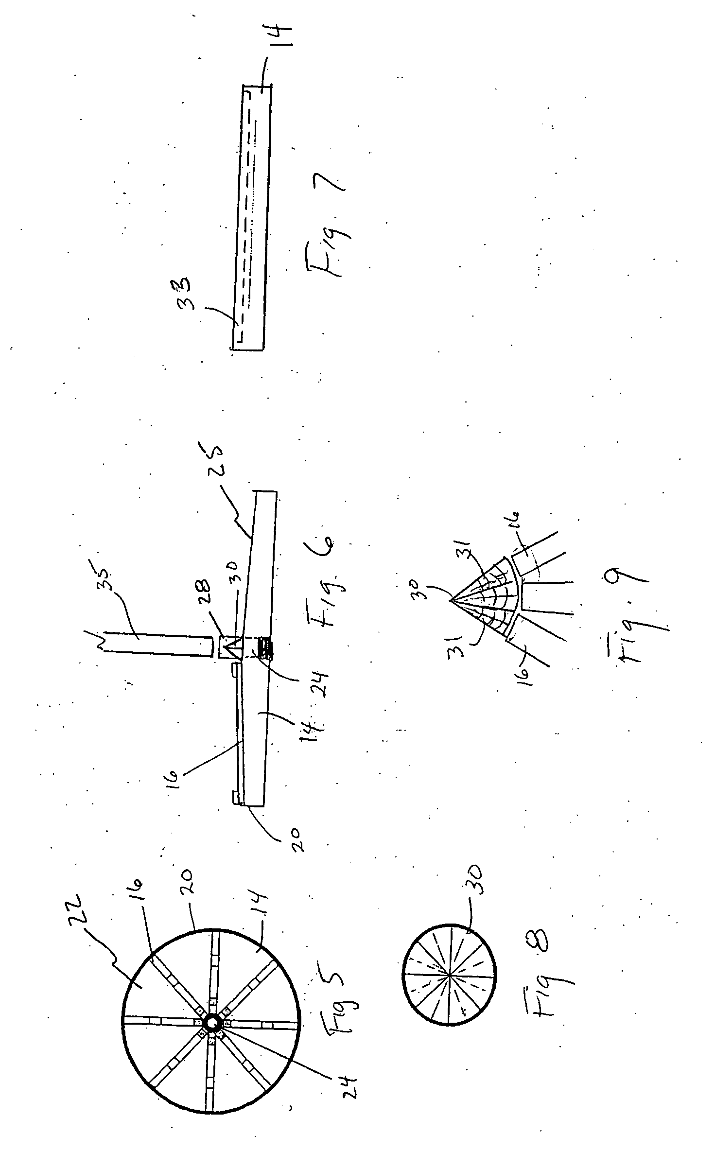 Lateral flow diagnostic assay reader with radial cassette