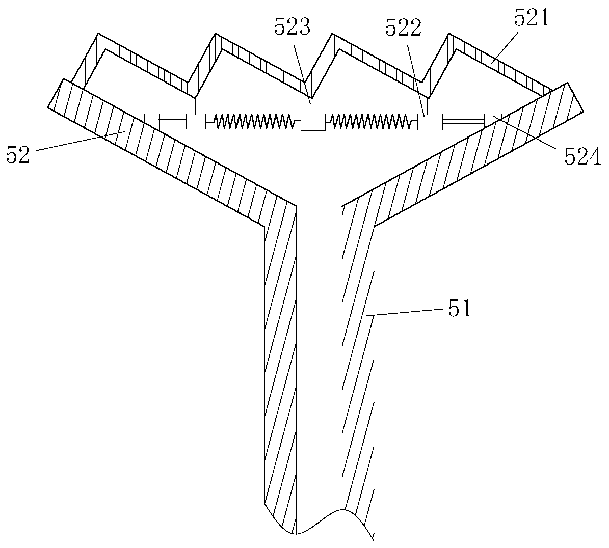 A scr denitrification device